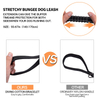 Regulowana smycz dla psa taktyczna typu Bungee Frog Clip