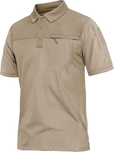 Koszulka polo z krótkim rękawem Outdoor Quick Dry Military Tactical Shirt Pullover # S568