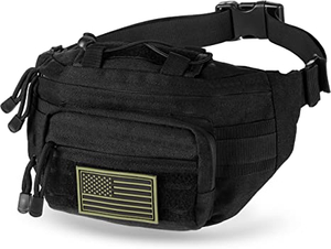 Tactical Fanny Pack Edc Conceal Carry Torba biodrowa #B5685