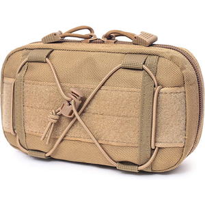 Tactical Molle Admin Pouch Kompaktowa torba narzędziowa 1000D EDC z paskiem na ramię # 5856
